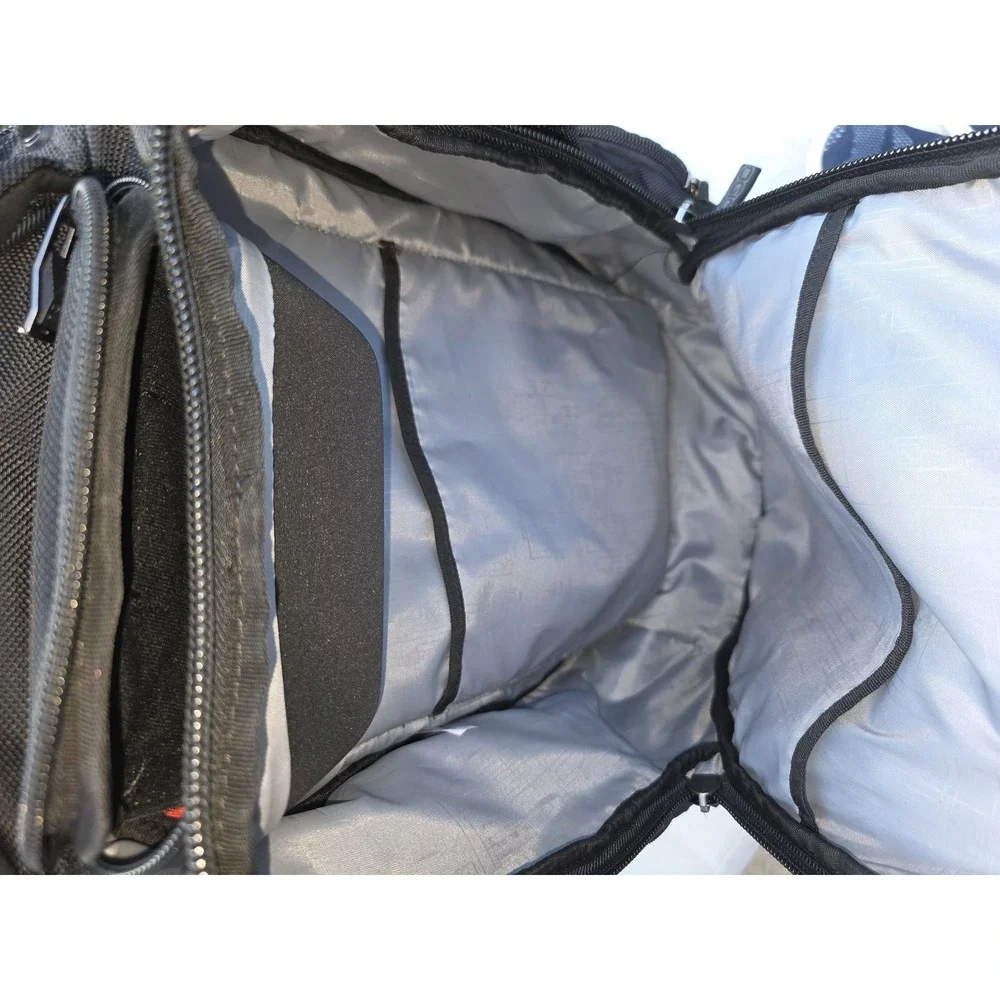 OGIO Mercur Laptop Backpack Black Travel Work Bag Audio Pocket Logo